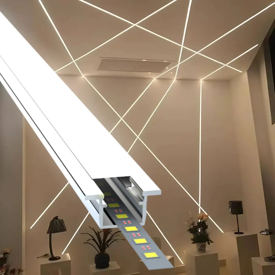 12X24 Kanatlı LED Profili