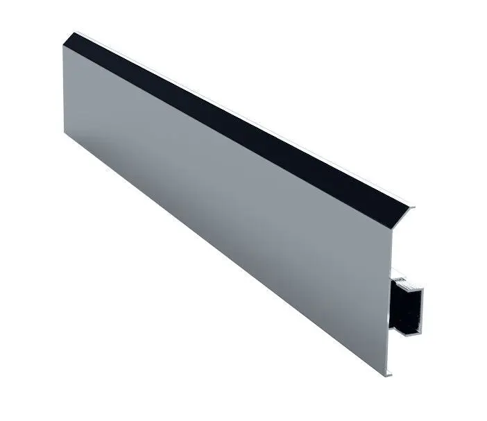 Alüminyum Pahlı Süpürgelik Profili